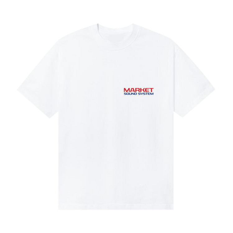 Market Speaker Knocker T-Shirt "White"