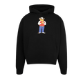 Market Hee-Haw Bear Hoodie "Jet Black"