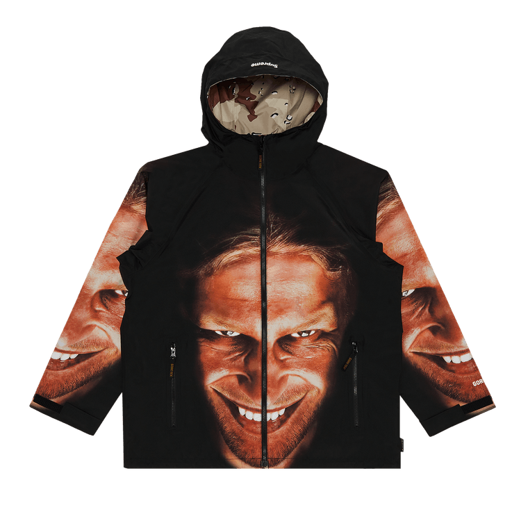 Supreme x Aphex Twin Reversible GORE-TEX Hooded Jacket "Chocolate Chip Camo"