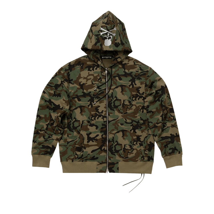 Mastermind World Camo Zip-Up Hoodie "Woodland"