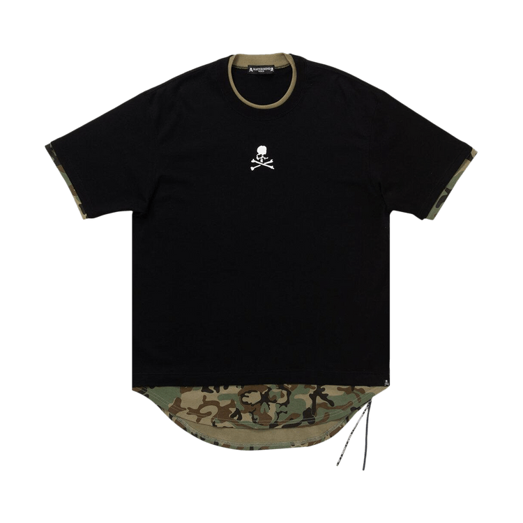 Mastermind World Layered Tee "Black/Woodland"