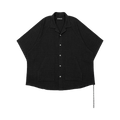 Mastermind Big Tweed Short-Sleeve Shirt "Black"