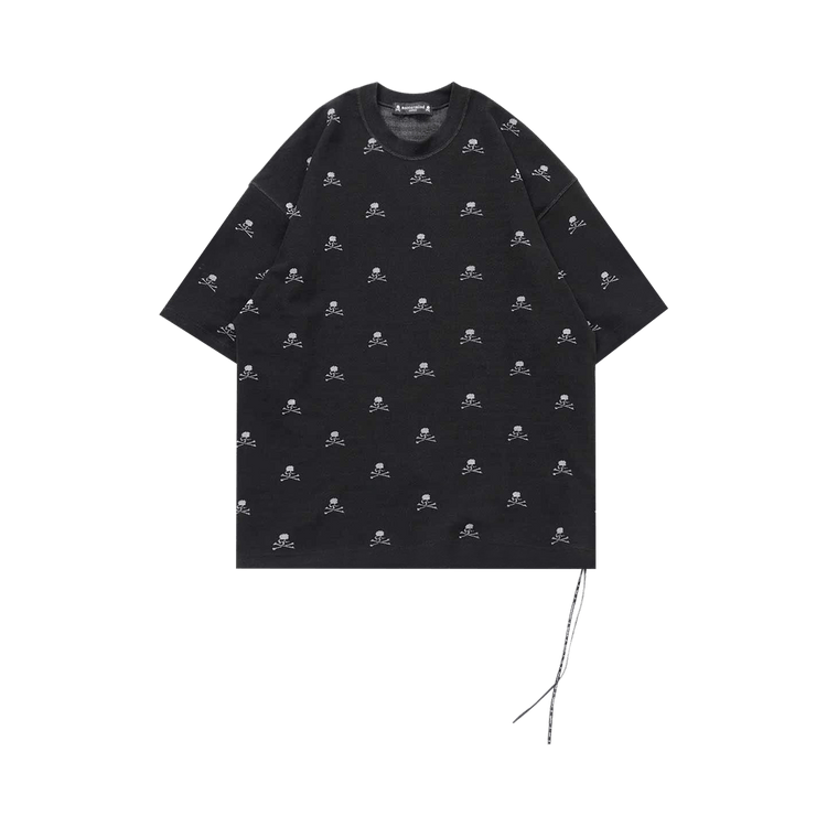 Mastermind Skull Monogram Pile Short-Sleeve Tee "Black"