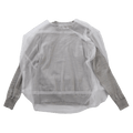 Comme des Garçons Semi-Transparent Blouse "Grey/White"