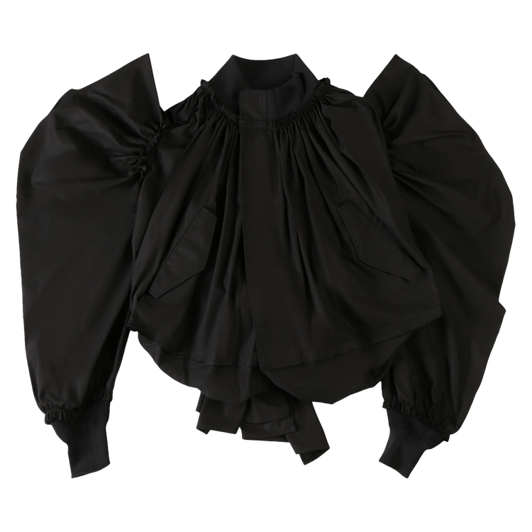 Tao Comme des Garçons Draped Blouse "Black"