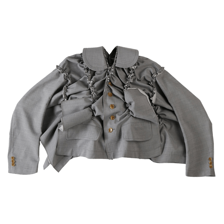 Tao Comme des Garçons Pleated Design Jacket "Grey"
