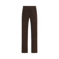 The Row Carlyl Pants "Dak Dark Coffee"