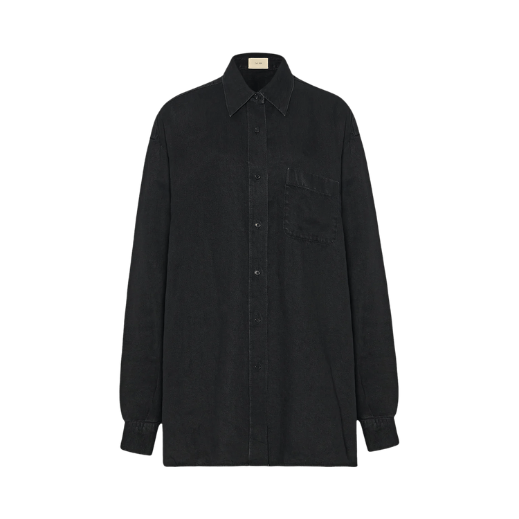 The Row Nesson Shirt "Black"