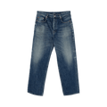 Saint Laurent High Rise Straight Leg Pants "Heritage Blue"