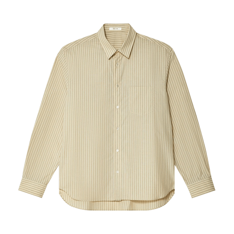 The Row Ashford Shirt "Sage Tint/Graphene"