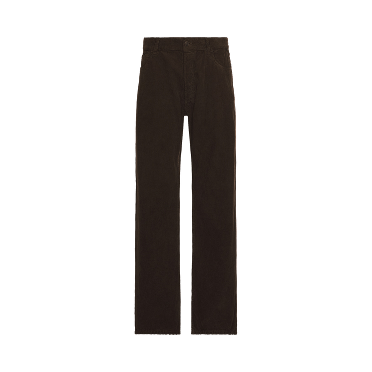 The Row Burt Pant "Dark Coffee"