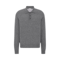 The Row Judi Top "Medium Grey Melange"
