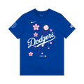 Nike x Takashi Murakami x MLB World Tour Tokyo Series 2025 Dodgers Script Short-Sleeve Tee "Blue"