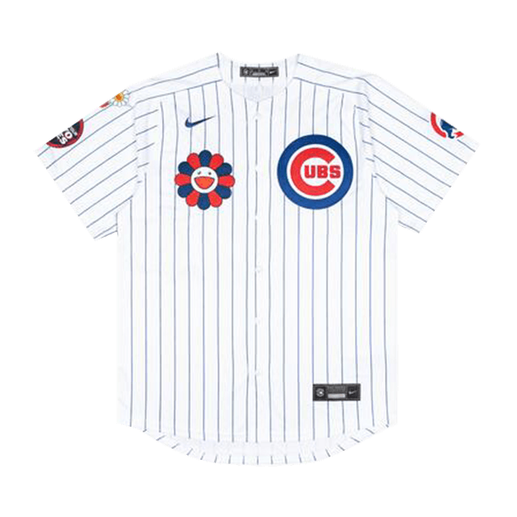 Nike x Takashi Murakami x MLB World Tour Tokyo Series 2025 Cubs Home Jersey "White"