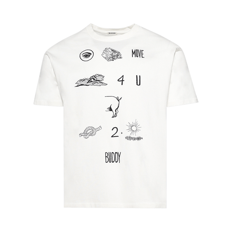 Bode Rebus Tee "Cream"