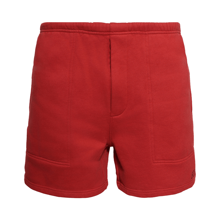 Bode Camper Sweatshorts "Red"