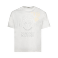 Bode Reversible Crest Tee "Cream"