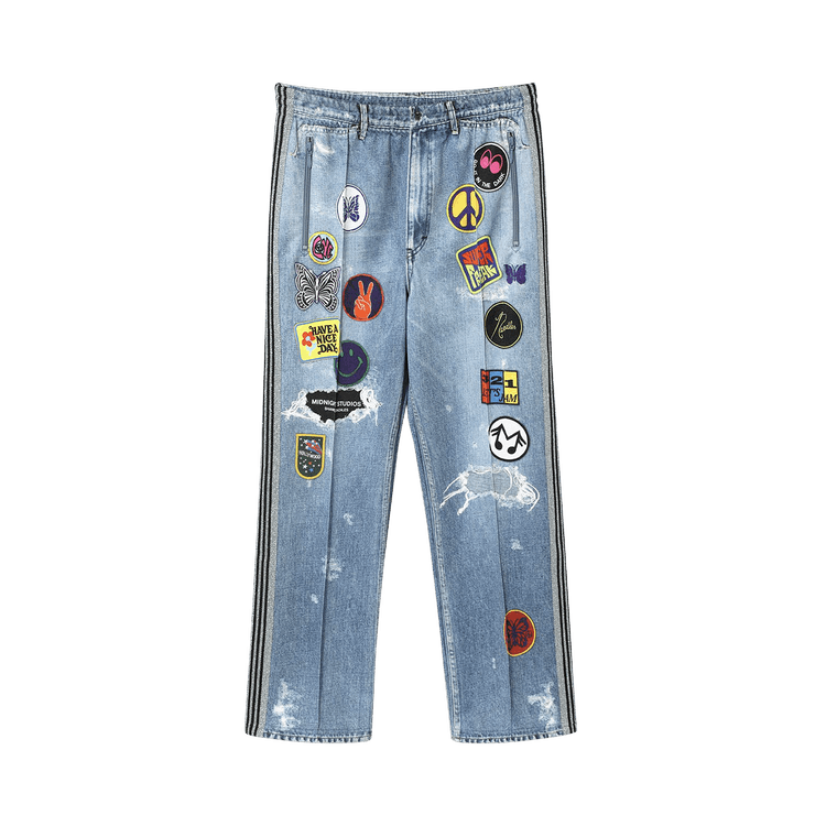 Needles x Midnight Studios Track Pant "Blue"