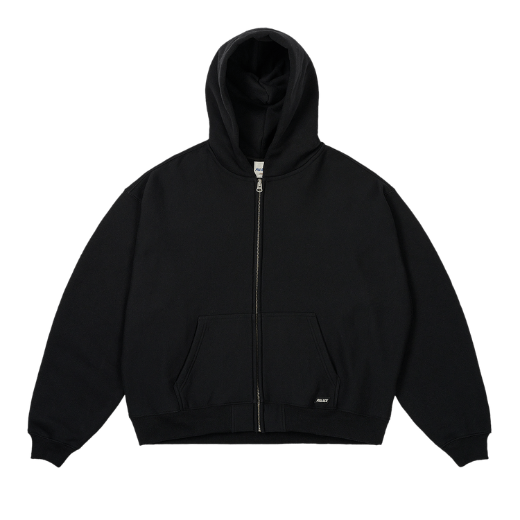 Palace Unisex Zip Hood "Black"