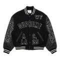 Supreme Praises Varsity Jacket "Black"