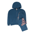 Godspeed OG Logo V2 Sweatsuit "Deep Water/Red"