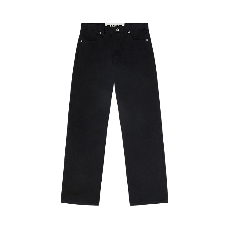 Jil Sander Loose Denim Jeans "Black"
