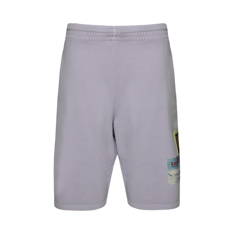 Martine Rose Logo Short "Purple Lilac"