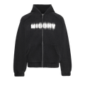 MISBHV Community Zipped Hoodie "Washed Black"