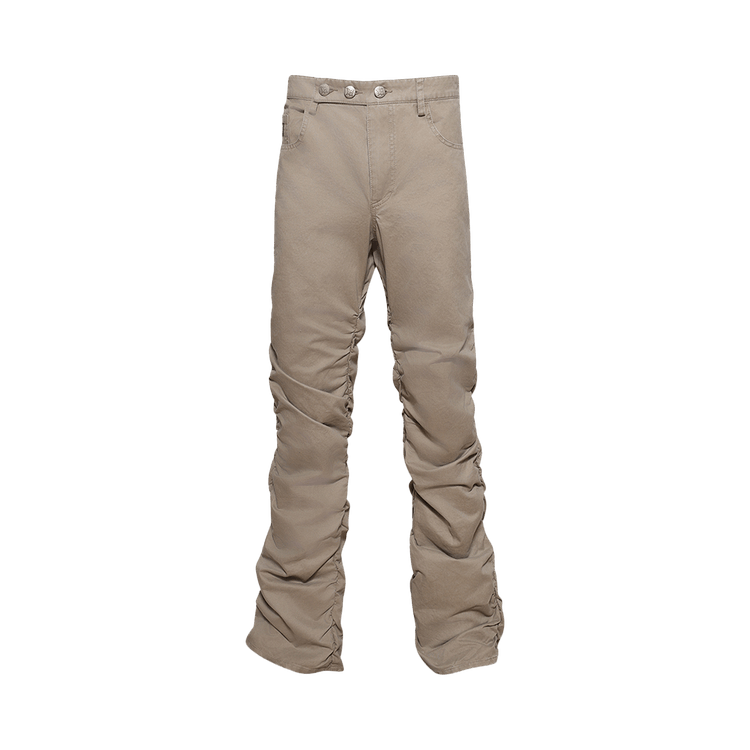 MISBHV Ruched Trousers "Beige"