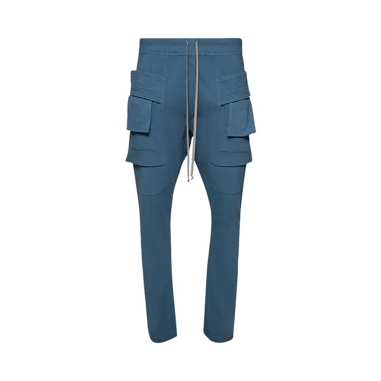 Rick Owens DRKSHDW Creatch Drawstring Cargo Pants "Toothpaste"