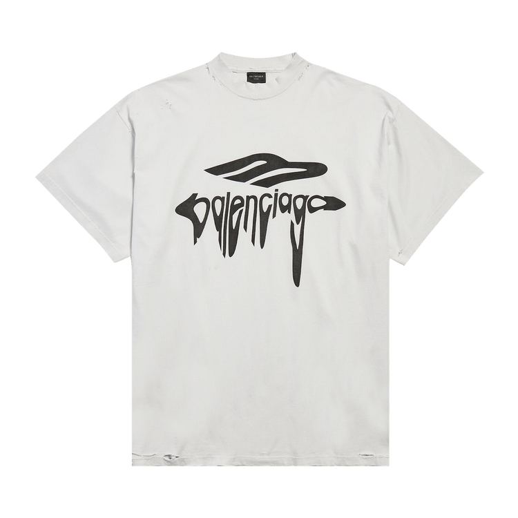 Balenciaga Oversized T-Shirt "Dirty White/Black"