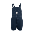Bode Knolly Brook Overall Shorts "Dark Navy"