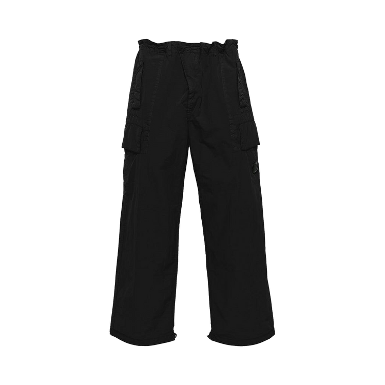C.P. Company Flatt Nylon Oversize Pants "Black"