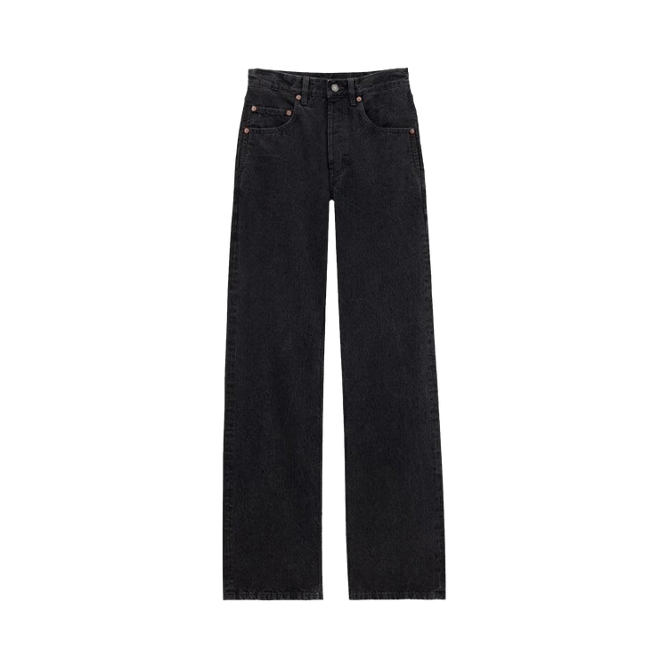 Saint Laurent 90s Baggy Denim Jeans "Black Rock"