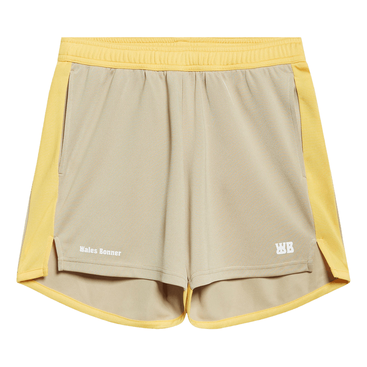 Wales Bonner Home Jersey Shorts "Beige/Yellow"