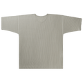 Homme Plissé Issey Miyake MC March T-Shirt "Frosty Grey"
