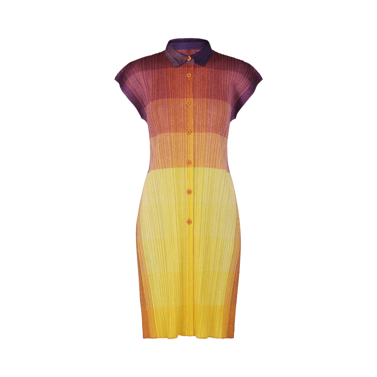 Pleats Please Issey Miyake Photon Shirt "Yellow"