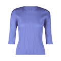 Pleats Please Issey Miyake MC March Shirt "Steel Blue"
