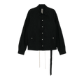 Rick Owens DRKSHDW Giacca Snapfront Jacket "Black"
