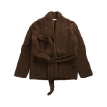 The Row Sotani Cardigan "Smoke Brown"