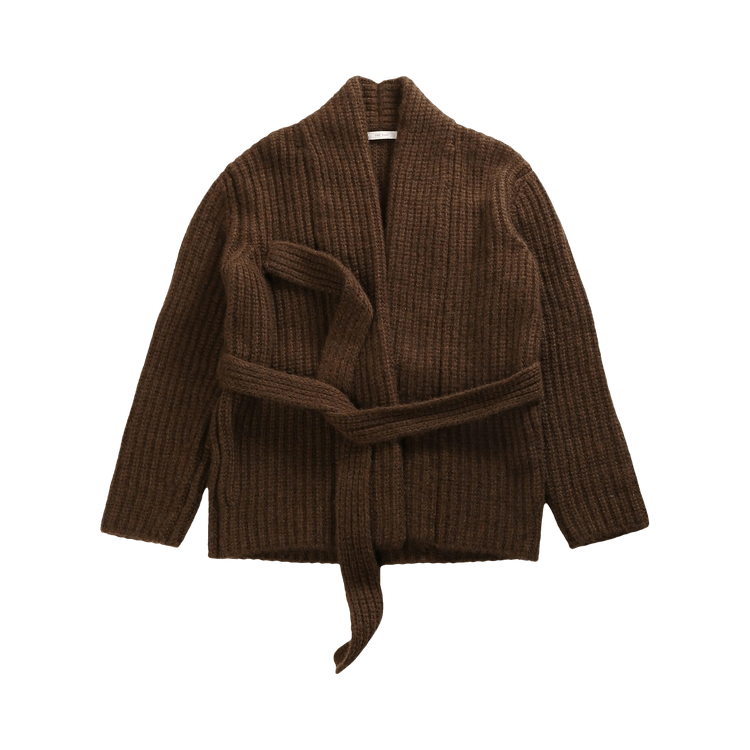 The Row Sotani Cardigan "Smoke Brown"