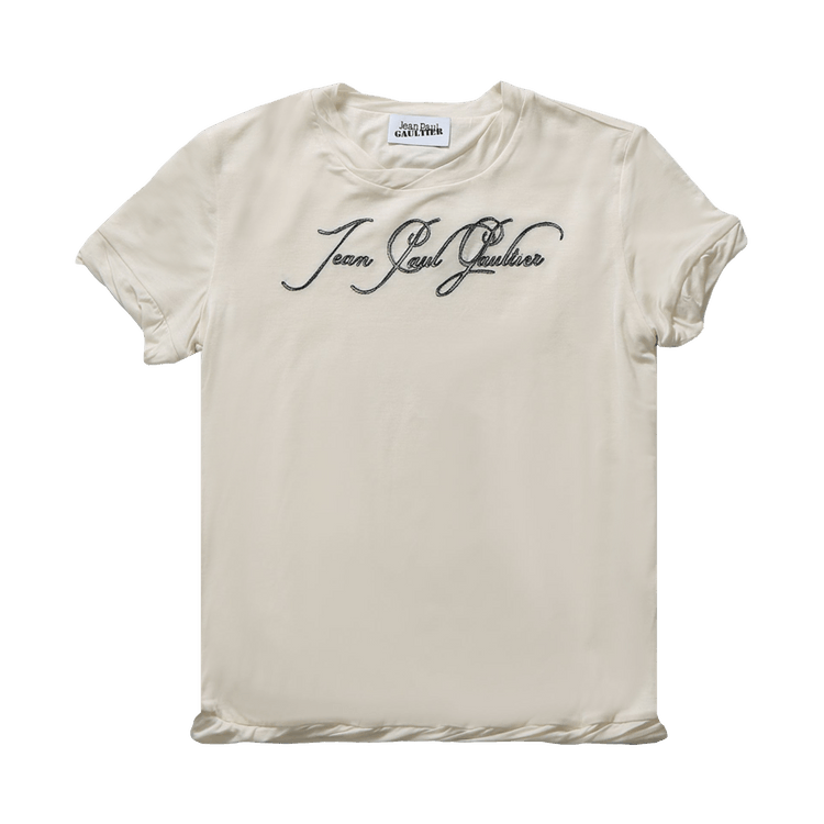 Jean Paul Gaultier Tattoo T-Shirt "Ecru"