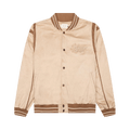 Honor The Gift Oil Head Varsity Jacket "Tan"