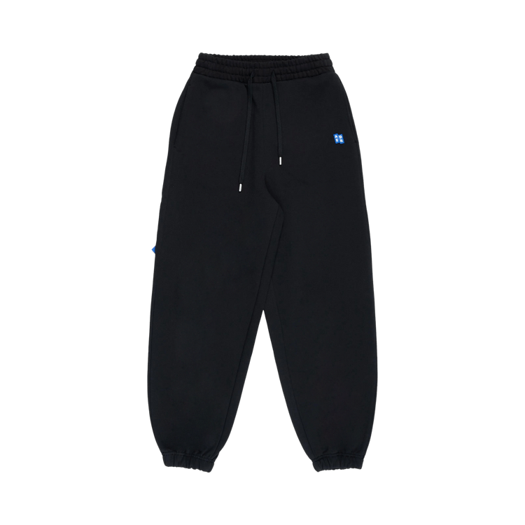 Ader Error Semi-Oversized Fit Hoodie "Black"