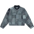 Ader Error Semi-Oversized Fit Trucker Jacket "Blue"