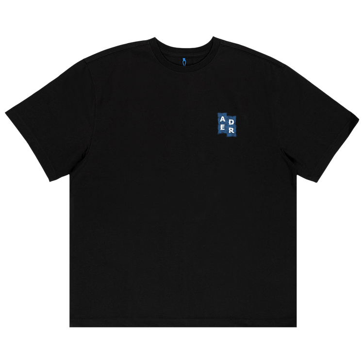 Ader Error Semi-Oversized Fit T-Shirt "Black"
