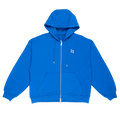 Ader Error Semi-Oversized Fit Hoodie "Blue"