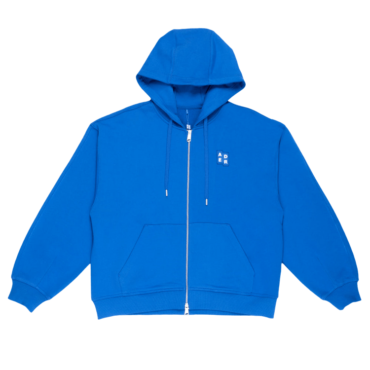 Ader Error Semi-Oversized Fit Hoodie "Blue"