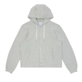 Ader Error Regular Fit Zip Hoodie "Off White"