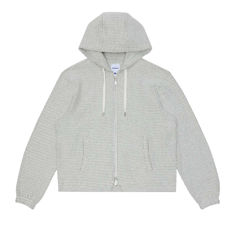 Ader Error Regular Fit Zip Hoodie "Off White"